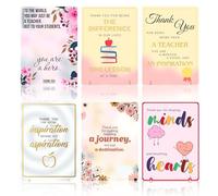 Lot de 6 plaques de reconnaissance des enseignants