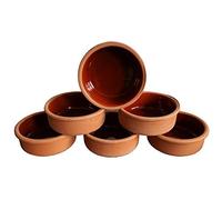 Lot de 6 plats de cuisson en argile, bols à tapas pour gratin, güvec, greixonera et cazuela