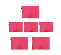 Lot de 6 pochettes de rangement en tissu Oxford résistant à l'eau avec fermeture éclair