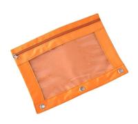 Lot de 6 pochettes de rangement imperméables en tissu Oxford, avec fermeture éclair, idéales for ranger des fournitures scolaires et de bureau, idéales for les étudiants, les enseignants, les parents