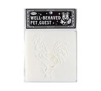 Lot de 6 pochoirs animaux sur le thème des zoos - Modèles d'art pour scrapbooking, peinture de sanctification - Série d'animaux creux