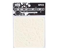 Lot de 6 pochoirs papillon creux pour peinture, journal, scrapbooking, fleurs, journal