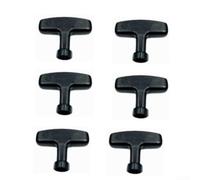 Lot de 6 poignées de démarrage de rechange pour Honda GX120 GX160 GX200 GX270 GX390 Accessoire de démarrage de moteur robuste noir facile à installer pour tondeuses à gazon Generat