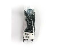 Lot de 6 poignées de meuble entraxe 96 mm plastique brillant