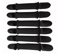 Lot de 6 poignées de transport en néoprène avec sangle en nylon pour une prise en main fiable sur les planches à pagaie et planches de surf pendant l'utilisation de l'eau (40 cm)