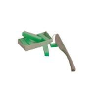 Lot de 6 Porte-couteaux nacré tilleul
