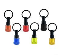 Lot de 6 porte-embouts de tournevis - Adaptateur de chaîne d'extension conçu pour tige hexagonale de 6,35 mm avec roulement à billes pour un maintien sûr de l'embout et un changement facile d'embout