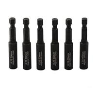 Lot de 6 porte-embouts magnétiques pour tournevis 60 mm pour zones étroites