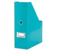 Lot de 6 Porte-revues Clic&Store, dimensions : L10,3 x H33 x P2,3 cm menthe G