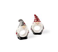 Lot de 6 porte-serviettes Gnome