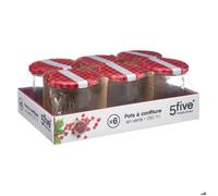 Lot de 6 Pots de Confiture - 5five