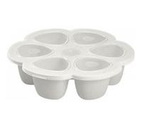 Lot de 6 pots de conservation Multiportions en silicone - 90 ml - Gris LIGHT MIST G