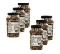 Lot de 6 Pots de Morilles Séchées Traiteur 1,5 kg (6 x 250g) - Format Professionnel 60% Têtes / 40% Pieds - Champignons Déshydratés Gourmet - Idéal Traiteurs, Restaurants et Grandes Fêtes