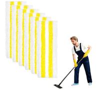 Lot de 6 pour Kärcher EasyFix Bonnettes Nettoyeurs Vapeur Serpillere Recharge Kit, pour Kärcher EasyFix SC 1, SC 2, SC 3, SC 4, SC 5 Microfibre Lingette Accessoires, Accessoires de Rechange