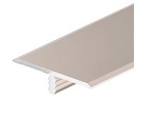 Lot de 6 profilés de transition en aluminium pour portes, seuils métalliques pour ouvertures de portes, profil de transition de 91 cm de long pour sols en bois et carrelage, plinthe intérieure/seuil