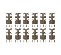 Lot de 6 protections d'angle en fer au look vintage pour plinthes pour une durabilité accrue dans les portes et les couloirs (bronze, 12 pièces)