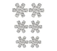 Lot de 6 Protections de casseroles, séparateurs de casseroles, pour séparer Les casseroles dans Les armoires de Cuisine pour éviter Les Rayures ou Les dommages Lors de l'empilage (Gris)