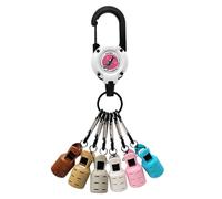 Lot de 6 protections d'hameçons pour calamar - 65 cm - Équipement de pêche léger | Housse de protection en bois pour crevettes de couleurs assorties pour pêcheurs, débutants, eau douce en plein air