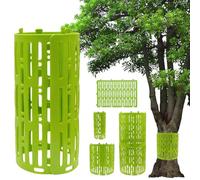 Lot de 6 protections pour arbres - 20 x 30 cm - Protection de l'écorce d'arbre - Extensible - Avec trous d'aération - Protège les plantes contre les tondeuses à gazon, les animaux