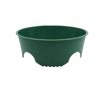 Lot de 6 protections pour plantes de jardin en plastique Vert | Dirige l'eau directement vers les racines, réduisant la fréquence d'arrosage de vos plantes.