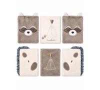 Lot de 6 protège-barreaux pour lit et parc Raku, Lino & Pico