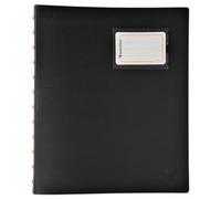 Lot de 6 Protège-documents détachables à anneaux 60 vues Exactive, polypro, coloris noir