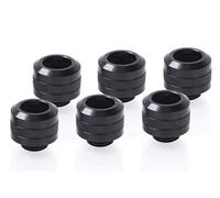 Lot de 6 Raccords à compression pour Tube Ø13mm Eiszapfen Pro (Noir)