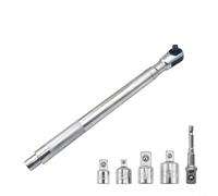 Lot de 6 rallonges de ouple élevé automatique 2 en 1 avec système de changement rapide pour conducteurs de 3/8 1/2 14 mm, design mince pour les espaces restreints dans la réparation automobile