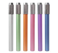 Lot de 6 rallonges de crayon en aluminium - Multicolore - 105 mm