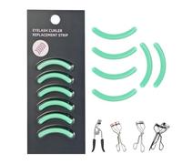 Lot de 6 recharges de recourbe-cils en caoutchouc de silicone souple compatibles avec Shiseido, Tweezerman, Revlon, Shu Uemura, Surratt, e.l.f pour voyage, transport portable, accessoire cosmétique