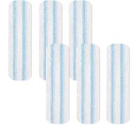 Lot de 6 recharges pour balai plat compatibles avec Vileda H2Pro et O-Cedar H2Pro lavables et réutilisables