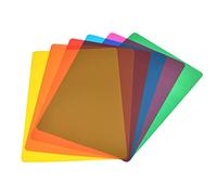 Lot de 6 règles de lecture A4 pour dyslexie - Bandes de lecture - Bandes de surlignage colorées - Peuvent aider à lire, réduire le stress visuel et améliorer la concentration de la lecture