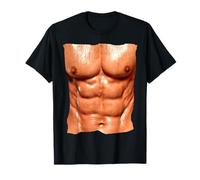 Lot de 6 répliques de faux t-shirts abdominaux T-Shirt