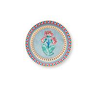 Lot de 6 Repose-sachets Flower Festival Bleu clair 9cm Pip Studio