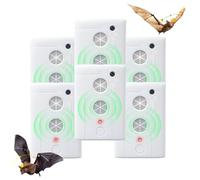 Lot de 6 répulsifs à ultrasons pour grenier - Dispositifs dissuasifs pour une utilisation en intérieur - Respectueux des humains et des animaux domestiques