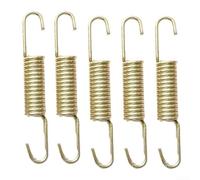 Lot de 6 ressorts de béquille latérale pour vélo et vélo électrique, ressorts d'extension en acier mesurant 160 mm pour soutien latéral dans les motos et véhicules électriques (16,2 cm)