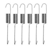 Lot de 6 ressorts de suspension pour machine à laver 12002773 - En métal - Compatible avec Whirlpool et plus encore