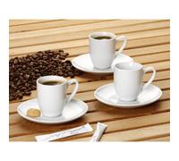 Ritzenhoff & Breker Bianco Espresso Untere, Untertasse, Unter Tasse, Geschirr, Porzellan, Weiß, Ø 11 cm, 78763