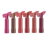 Lot de 6 rouges à lèvres à paillettes - 3,8 g chacune, teinte imperméable, non collante, hydratante, kit de maquillage scintillant | spectacles de danse, soirée et voyage collection de cosmétiques