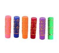Lot de 6 Rouges à Lèvres Hydratants, Changement de Température, Tube Papillon, Plus Dodus, Hydratants, Durables, Rouges à Lèvres Magiques, Brillants, avec Changement de Couleur