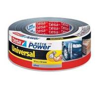 Lot de 6 Rouleau de toile adhésive renforcée 50 m x 50 mm coloris gris G