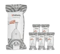 Lot de 6 rouleaux de 20 sacs poubelle 50/60 l code H Brabantia