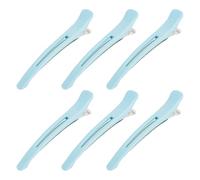 Lot de 6 rouleaux de canard pour femmes avec bande en silicone forte adhérence idéale pour les cheveux fins et épais