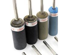 Lot de 6 rouleaux de papier abrasif pour ponceuse Dremel, Proxxon, mini ponceuse, grain fin 180 240 320 600 1000 1500 2000 3000 5000 7000 (quantité 6x, grain 240)