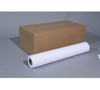 Lot de 6 rouleaux de papier buvard non couché Blanc 914 mm x 50 m 80 g