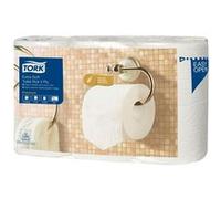 Lot de 6 rouleaux de papier hygiénique TORK extra doux Premium 4 plis - blanc G