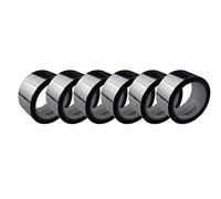 Lot de 6 rouleaux de ruban adhésif en aluminium polypropylène 5 cm x 50 m = 300 m