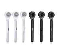 Lot de 6 rouleaux de ruban correcteur 6 m x 5 mm pour loisirs créatifs, fabrication de cartes, scrapbooking, rubans blancs rechargeables, 36 m au total