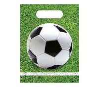 LOT de 6 sachets bonbons FOOTBALL anniversaire