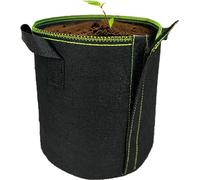 lot de 6 sachets de croissance épais de 1,3L en non-tissé, Ouverts sur le côté, Faciles d'accès, Sachets de croissance en tissu pour plantes de jardin Avec poignées